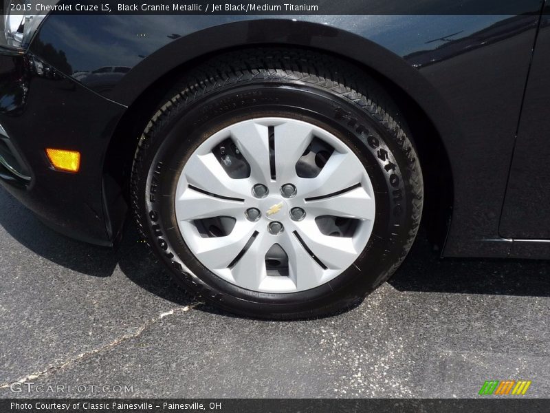 Black Granite Metallic / Jet Black/Medium Titanium 2015 Chevrolet Cruze LS