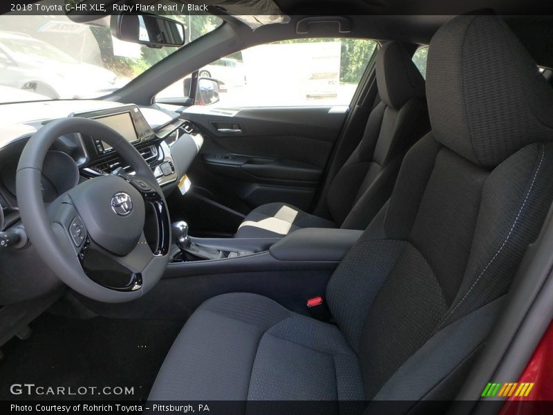 Ruby Flare Pearl / Black 2018 Toyota C-HR XLE