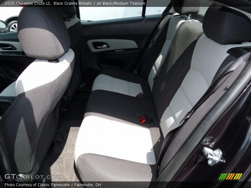 Black Granite Metallic / Jet Black/Medium Titanium 2015 Chevrolet Cruze LS