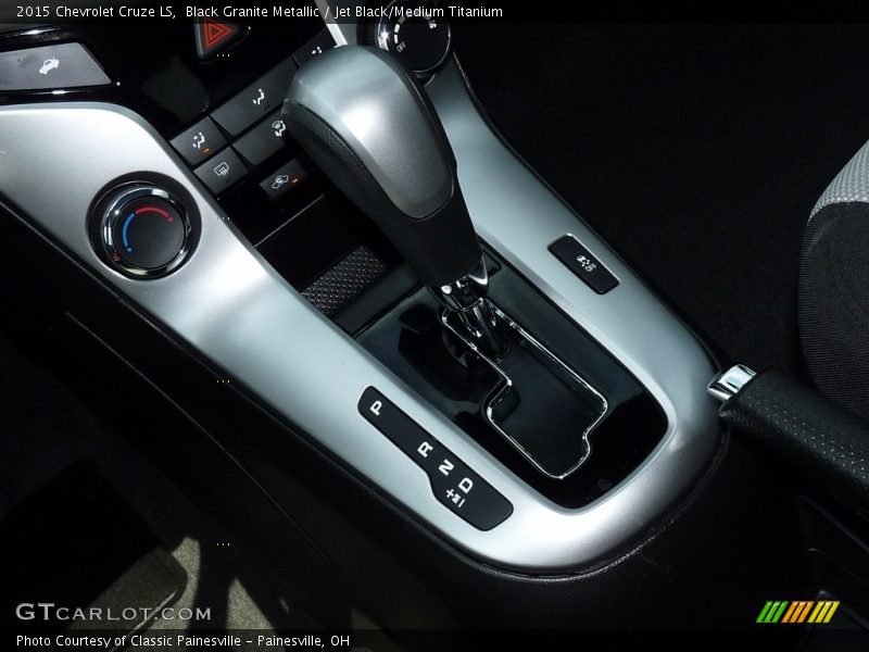 Black Granite Metallic / Jet Black/Medium Titanium 2015 Chevrolet Cruze LS