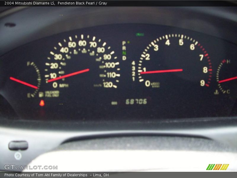 Pendleton Black Pearl / Gray 2004 Mitsubishi Diamante LS
