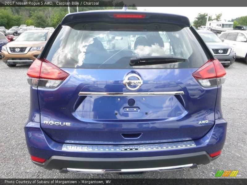 Caspian Blue / Charcoal 2017 Nissan Rogue S AWD