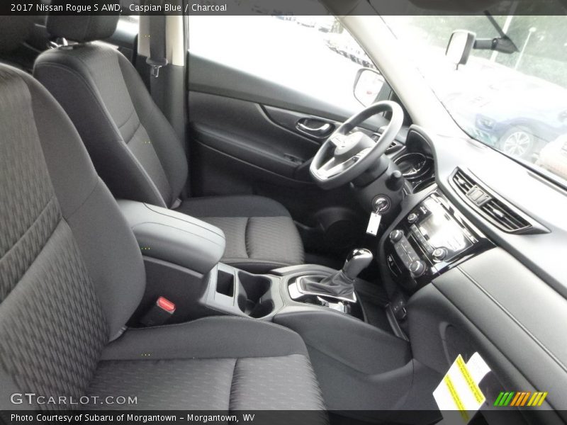 Caspian Blue / Charcoal 2017 Nissan Rogue S AWD