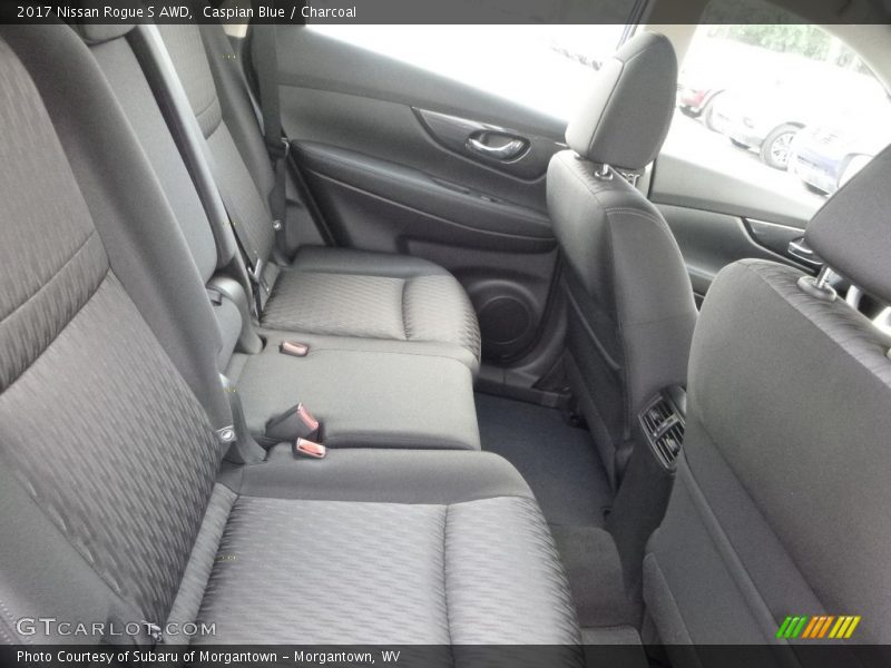 Caspian Blue / Charcoal 2017 Nissan Rogue S AWD