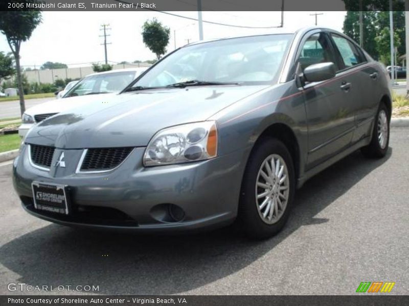 Titanium Pearl / Black 2006 Mitsubishi Galant ES