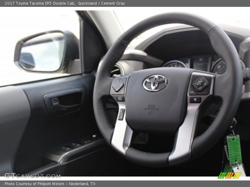 Quicksand / Cement Gray 2017 Toyota Tacoma SR5 Double Cab