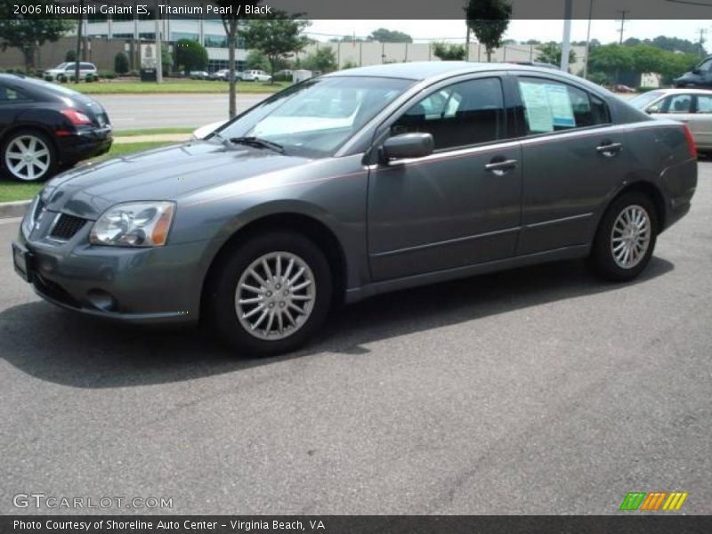 Titanium Pearl / Black 2006 Mitsubishi Galant ES