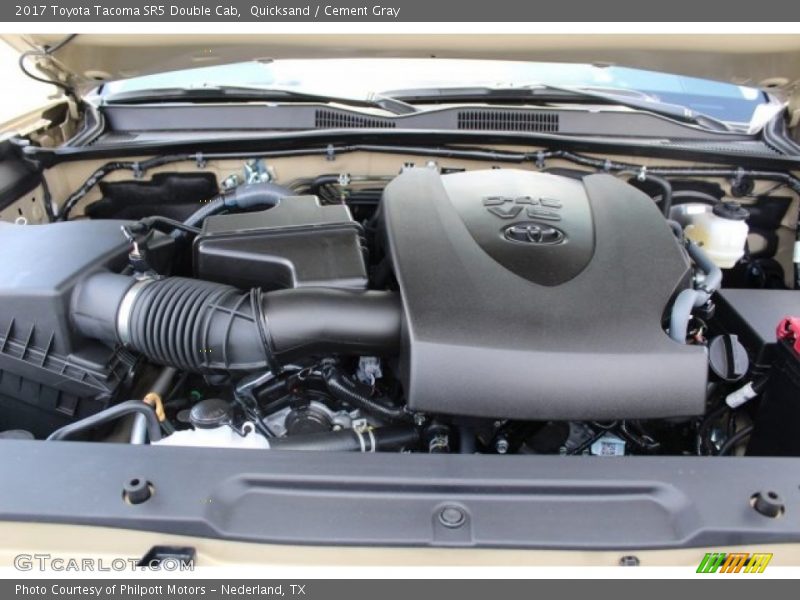 Quicksand / Cement Gray 2017 Toyota Tacoma SR5 Double Cab