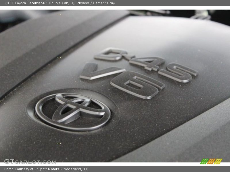 Quicksand / Cement Gray 2017 Toyota Tacoma SR5 Double Cab