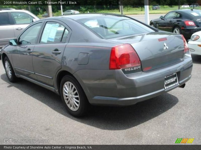Titanium Pearl / Black 2006 Mitsubishi Galant ES