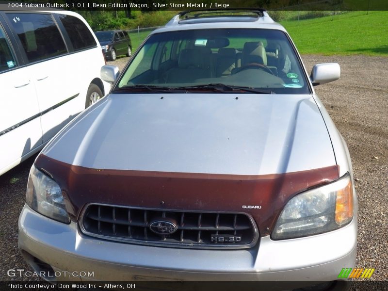 Silver Stone Metallic / Beige 2004 Subaru Outback 3.0 L.L.Bean Edition Wagon
