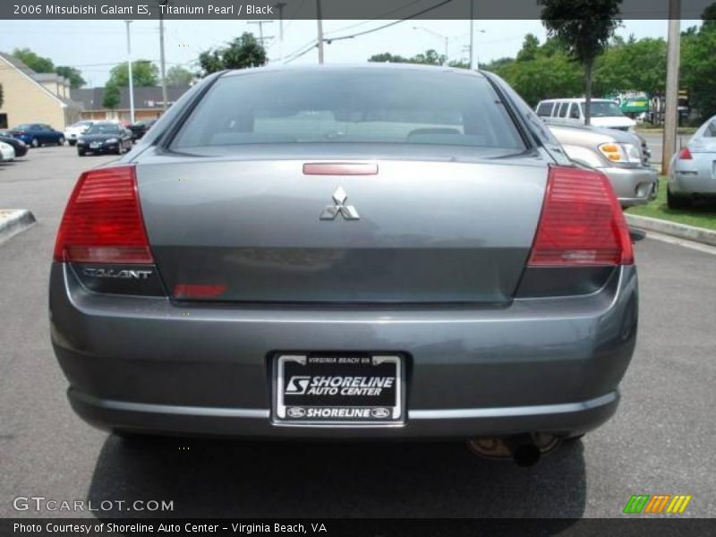 Titanium Pearl / Black 2006 Mitsubishi Galant ES