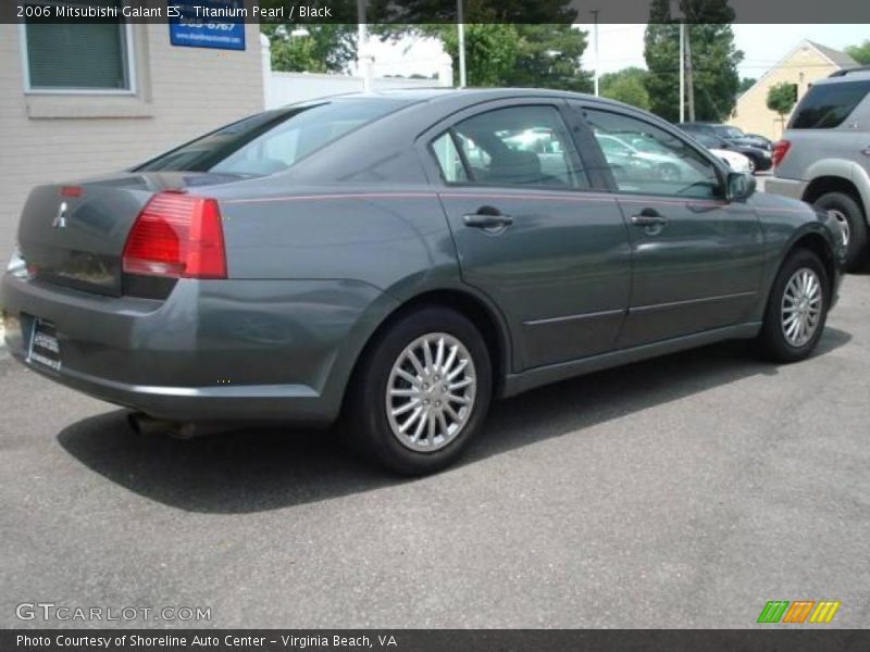 Titanium Pearl / Black 2006 Mitsubishi Galant ES