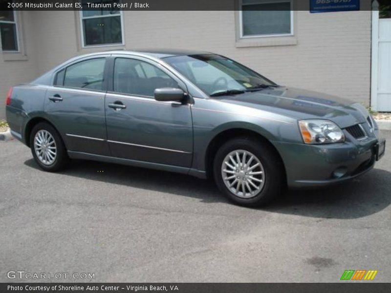 Titanium Pearl / Black 2006 Mitsubishi Galant ES