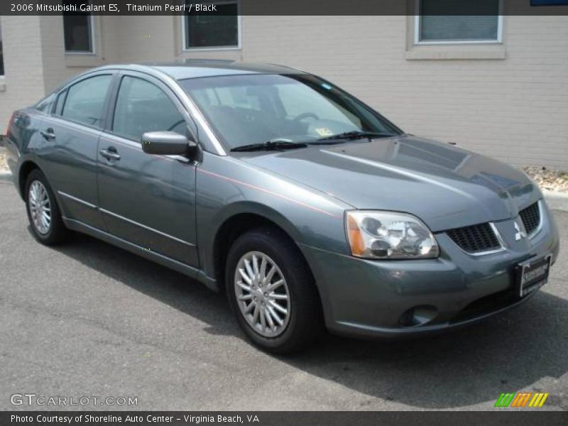 Titanium Pearl / Black 2006 Mitsubishi Galant ES