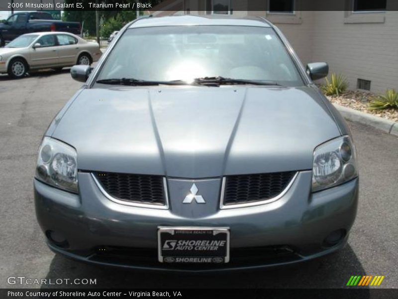 Titanium Pearl / Black 2006 Mitsubishi Galant ES