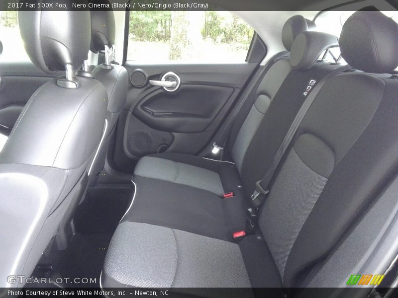 Nero Cinema (Black) / Nero/Grigio (Black/Gray) 2017 Fiat 500X Pop