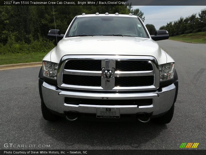 Bright White / Black/Diesel Gray 2017 Ram 5500 Tradesman Crew Cab Chassis