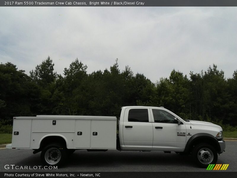 Bright White / Black/Diesel Gray 2017 Ram 5500 Tradesman Crew Cab Chassis
