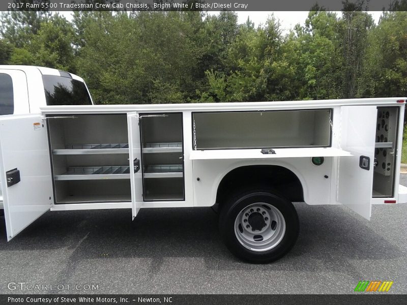 Bright White / Black/Diesel Gray 2017 Ram 5500 Tradesman Crew Cab Chassis