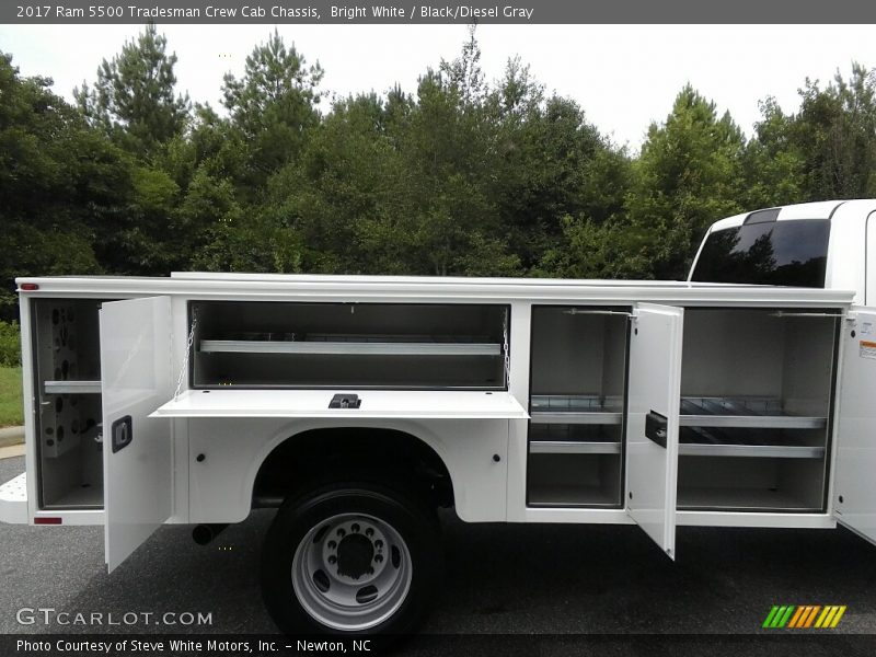 Bright White / Black/Diesel Gray 2017 Ram 5500 Tradesman Crew Cab Chassis