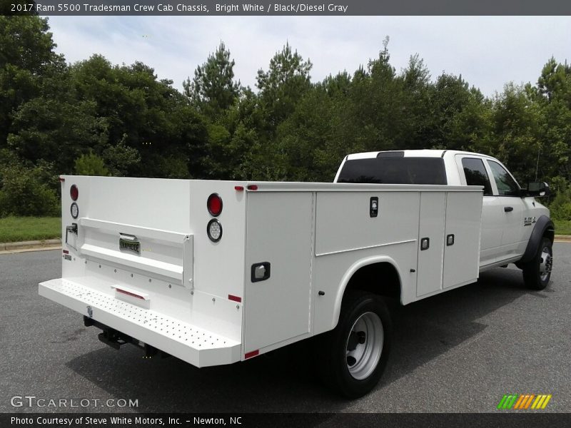 Bright White / Black/Diesel Gray 2017 Ram 5500 Tradesman Crew Cab Chassis