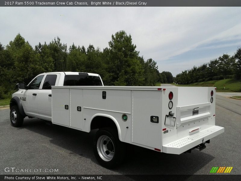 Bright White / Black/Diesel Gray 2017 Ram 5500 Tradesman Crew Cab Chassis