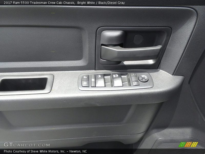 Bright White / Black/Diesel Gray 2017 Ram 5500 Tradesman Crew Cab Chassis