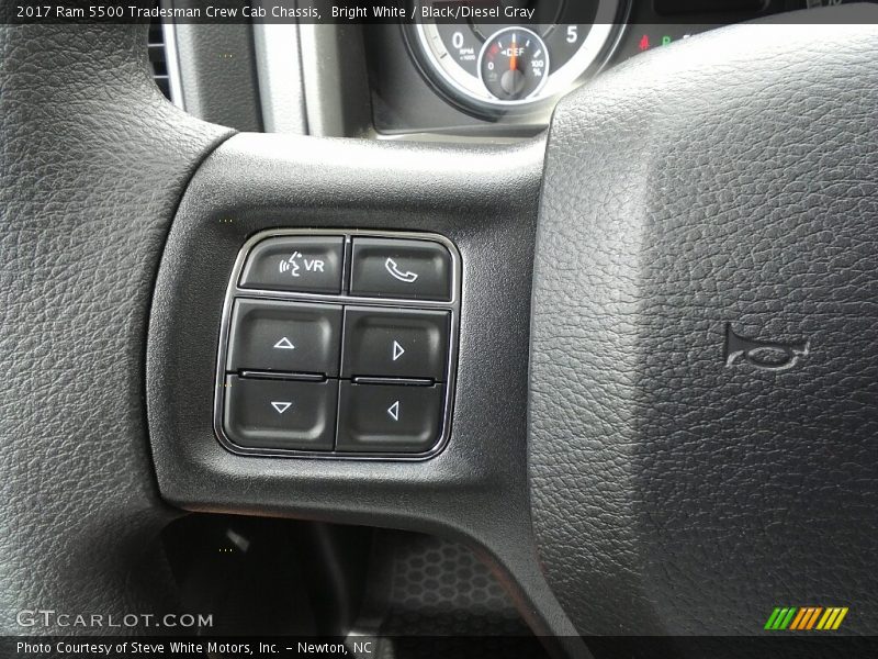 Bright White / Black/Diesel Gray 2017 Ram 5500 Tradesman Crew Cab Chassis