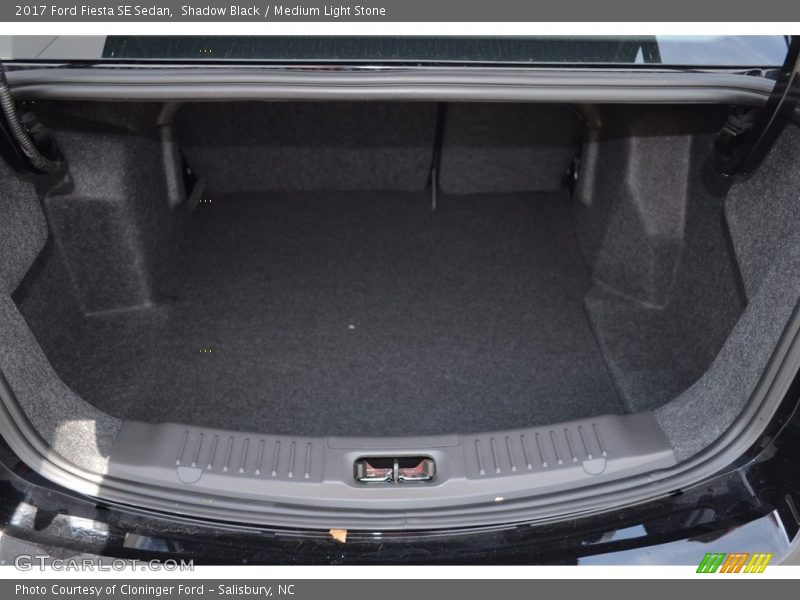 Shadow Black / Medium Light Stone 2017 Ford Fiesta SE Sedan