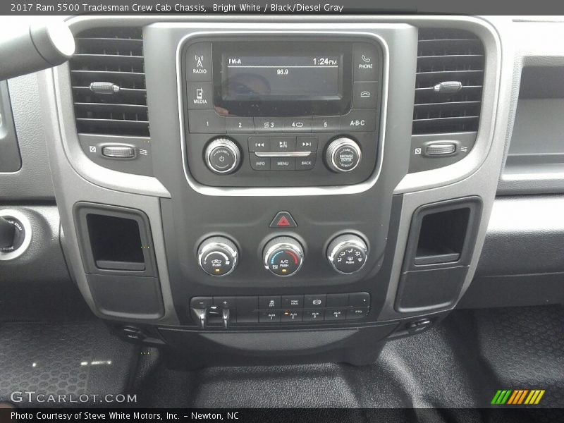 Bright White / Black/Diesel Gray 2017 Ram 5500 Tradesman Crew Cab Chassis
