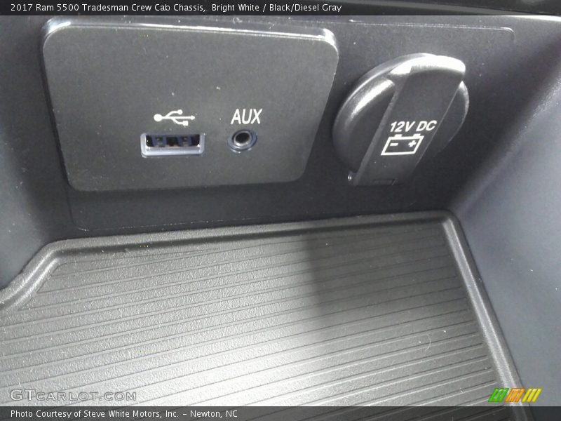 Bright White / Black/Diesel Gray 2017 Ram 5500 Tradesman Crew Cab Chassis