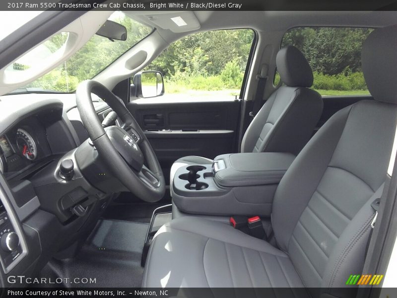 Bright White / Black/Diesel Gray 2017 Ram 5500 Tradesman Crew Cab Chassis