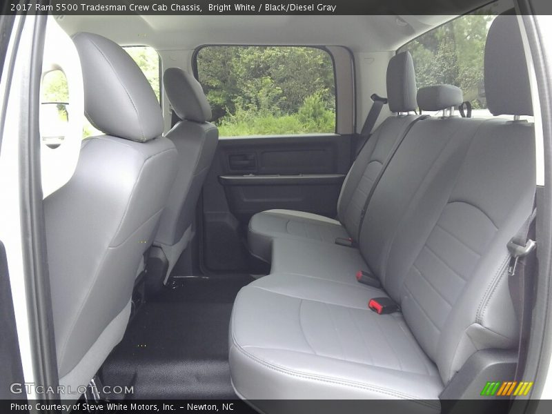 Bright White / Black/Diesel Gray 2017 Ram 5500 Tradesman Crew Cab Chassis
