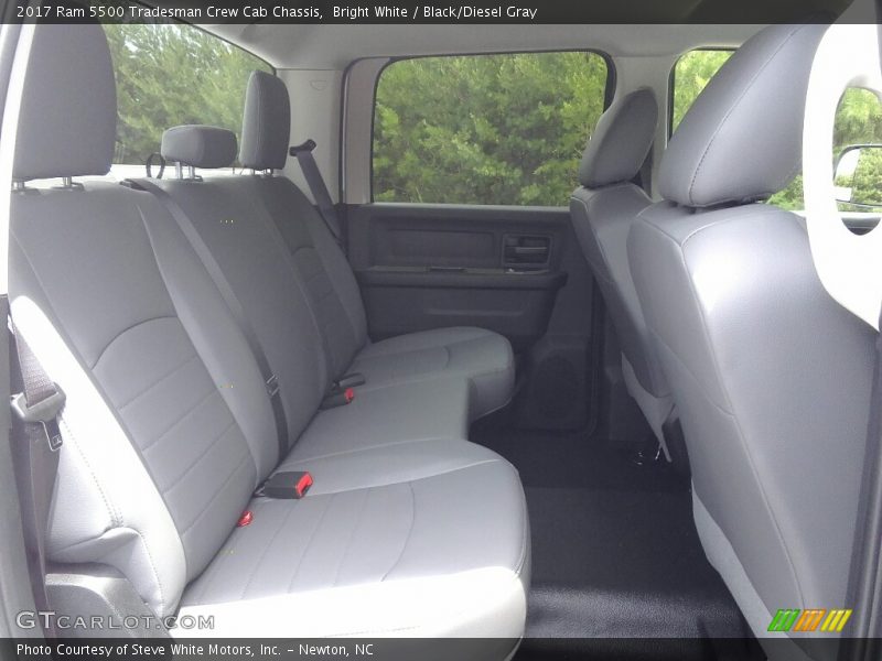 Bright White / Black/Diesel Gray 2017 Ram 5500 Tradesman Crew Cab Chassis