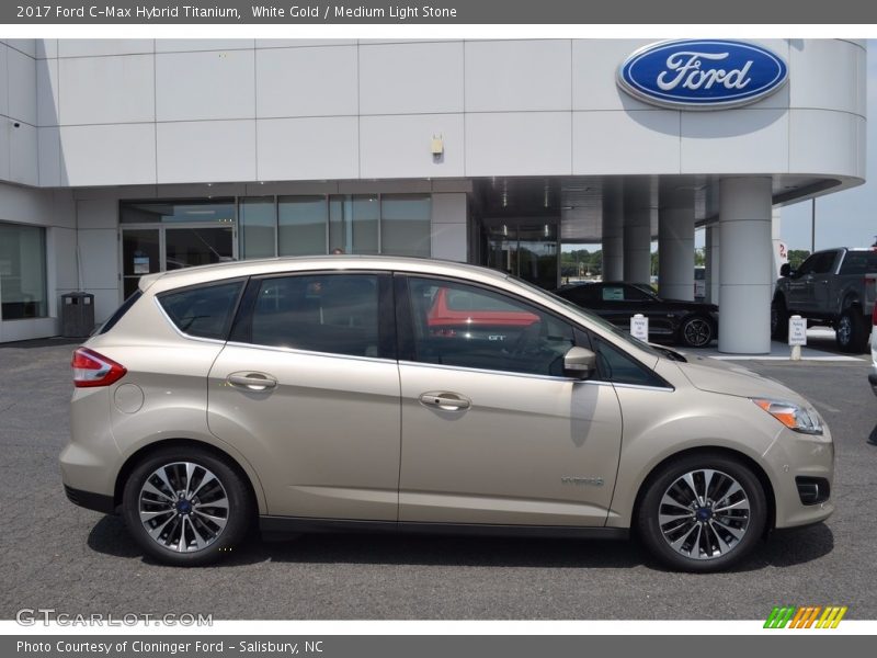  2017 C-Max Hybrid Titanium White Gold