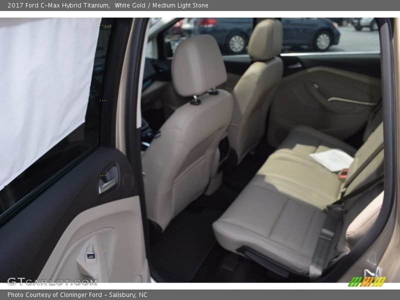 White Gold / Medium Light Stone 2017 Ford C-Max Hybrid Titanium