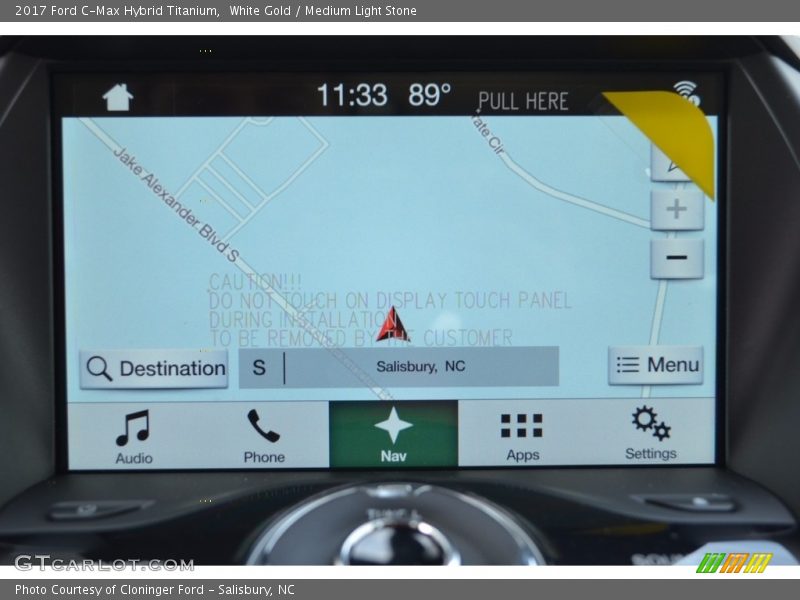 White Gold / Medium Light Stone 2017 Ford C-Max Hybrid Titanium