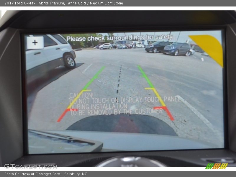 White Gold / Medium Light Stone 2017 Ford C-Max Hybrid Titanium