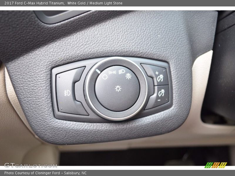 White Gold / Medium Light Stone 2017 Ford C-Max Hybrid Titanium