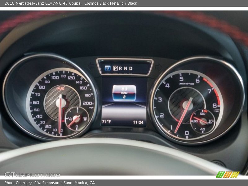  2018 CLA AMG 45 Coupe AMG 45 Coupe Gauges