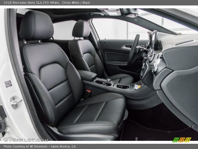  2018 GLA 250 4Matic Black Interior