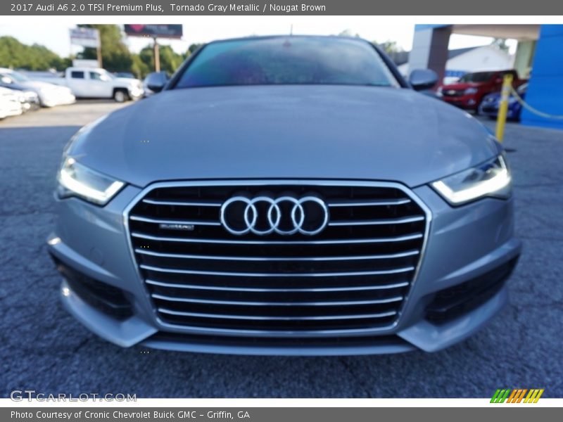 Tornado Gray Metallic / Nougat Brown 2017 Audi A6 2.0 TFSI Premium Plus