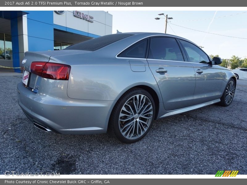 Tornado Gray Metallic / Nougat Brown 2017 Audi A6 2.0 TFSI Premium Plus