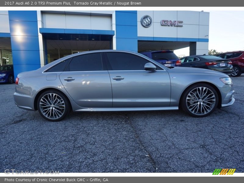 Tornado Gray Metallic / Nougat Brown 2017 Audi A6 2.0 TFSI Premium Plus
