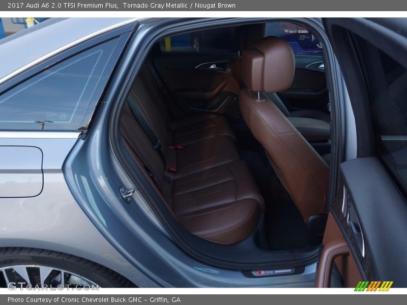 Tornado Gray Metallic / Nougat Brown 2017 Audi A6 2.0 TFSI Premium Plus