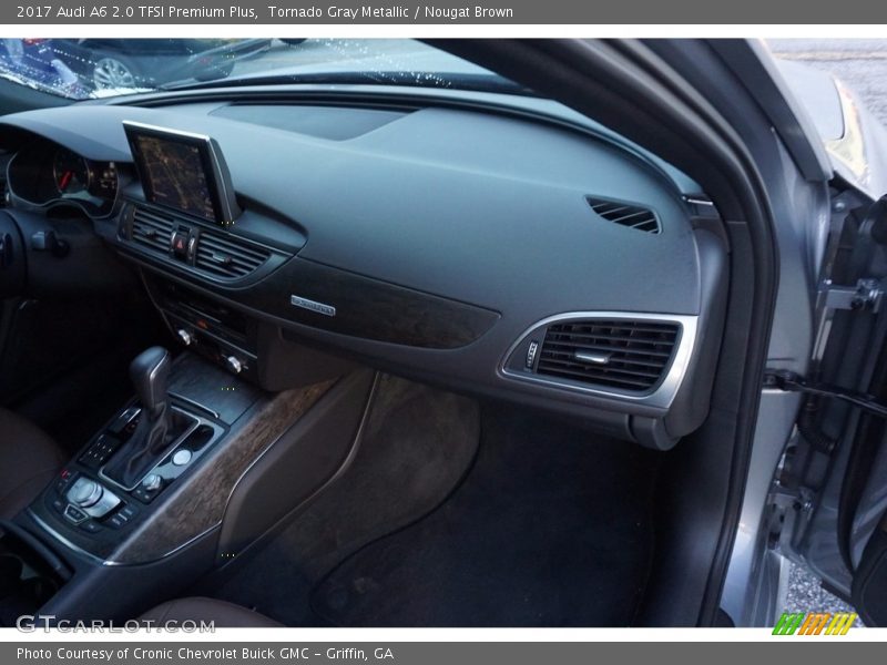 Tornado Gray Metallic / Nougat Brown 2017 Audi A6 2.0 TFSI Premium Plus