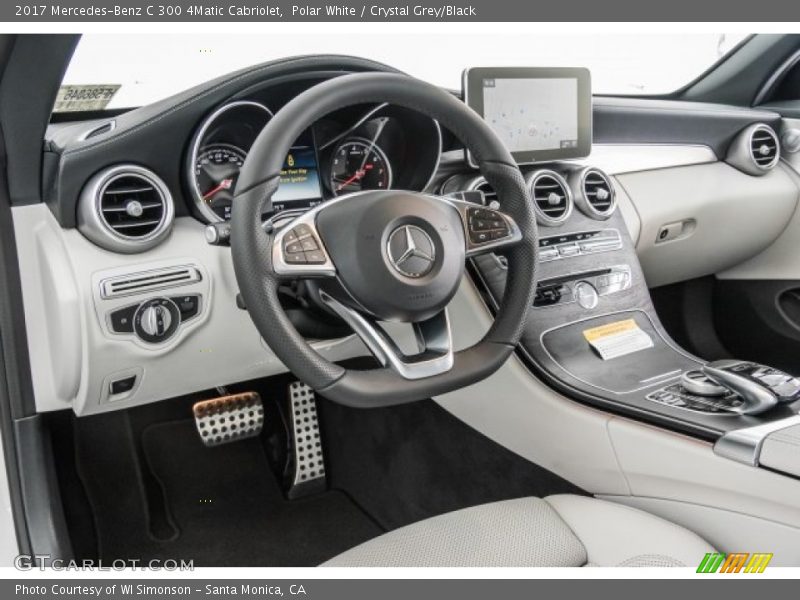 Dashboard of 2017 C 300 4Matic Cabriolet