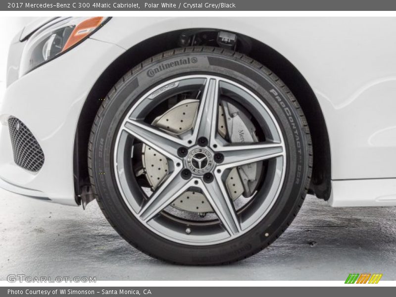  2017 C 300 4Matic Cabriolet Wheel