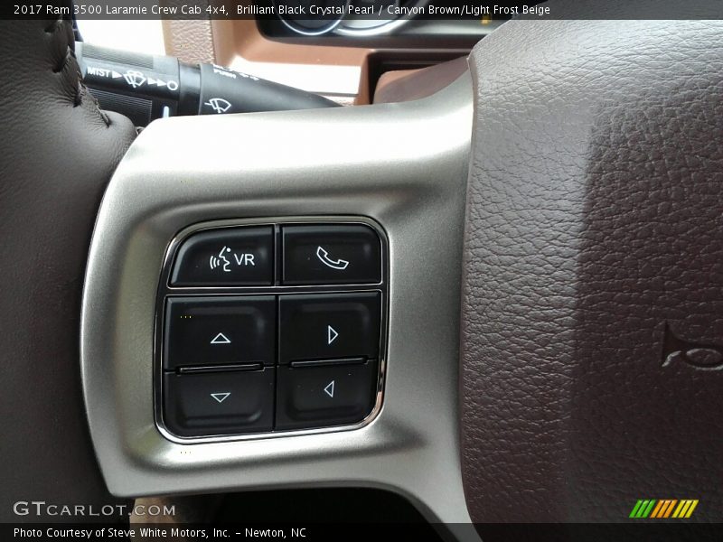 Controls of 2017 3500 Laramie Crew Cab 4x4
